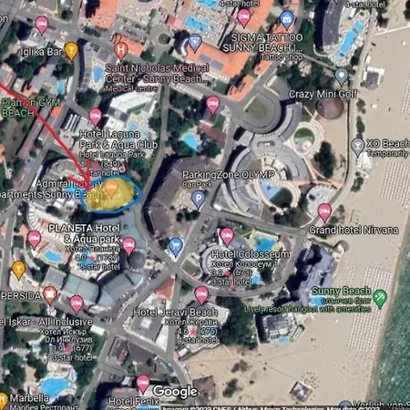 Sunny And Cosy In Admiral Plaza * Сонячний Берег